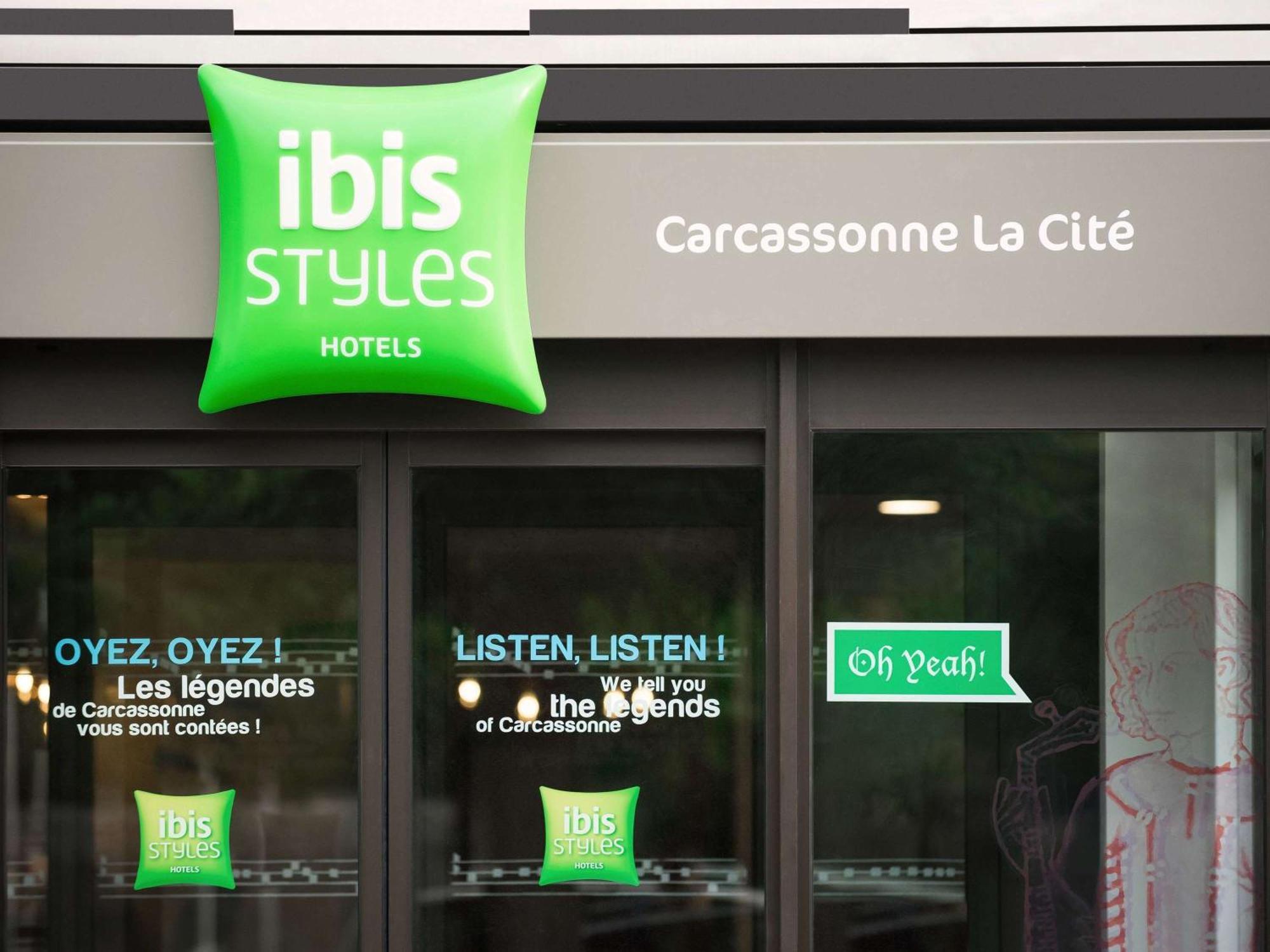 Ibis Styles Carcassonne La Cite Hotel Buitenkant foto